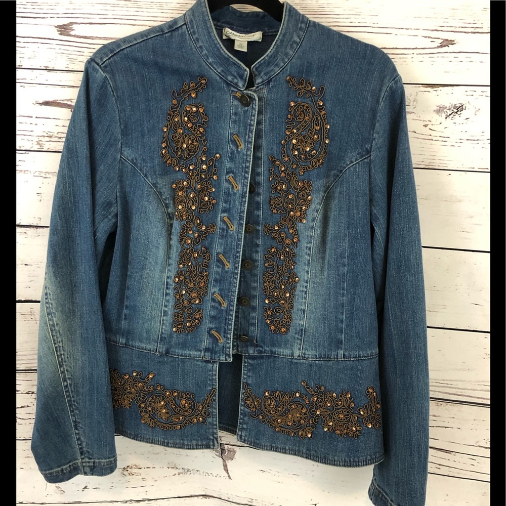 Cold water Creek Denim Jacket